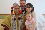 Don Francisco mit Familie