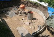 Baugrube / Fundament