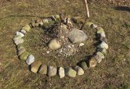 Altar einer Schwitzhütte